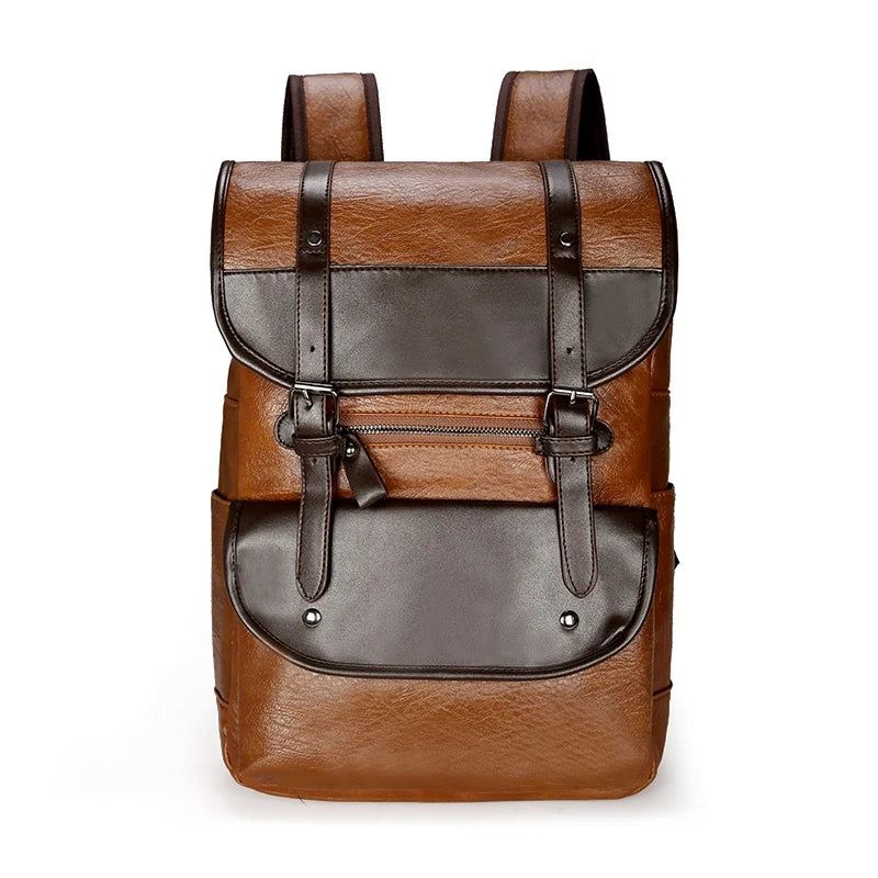 Retro Leather Backpack for Men - Der Monarch Retro Legacy I