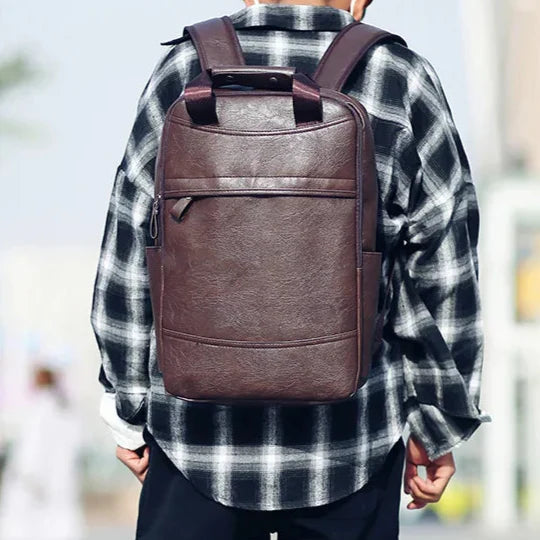 Slim Leather Rucksack - Der Monarch Imperium