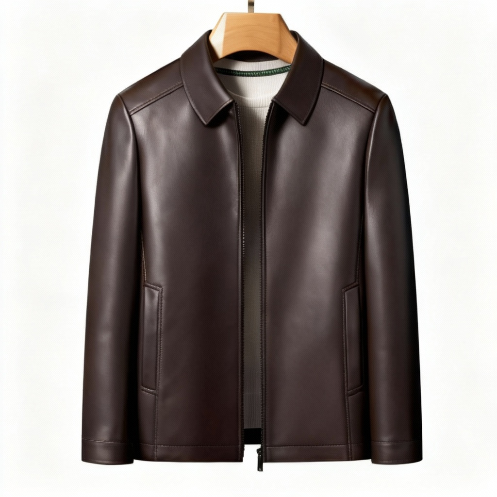 Men's Premium Slim Leather Jacket – The Regent