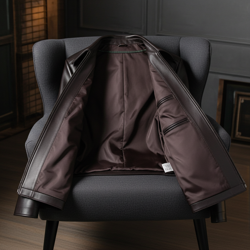 Men's Premium Slim Leather Jacket – The Regent