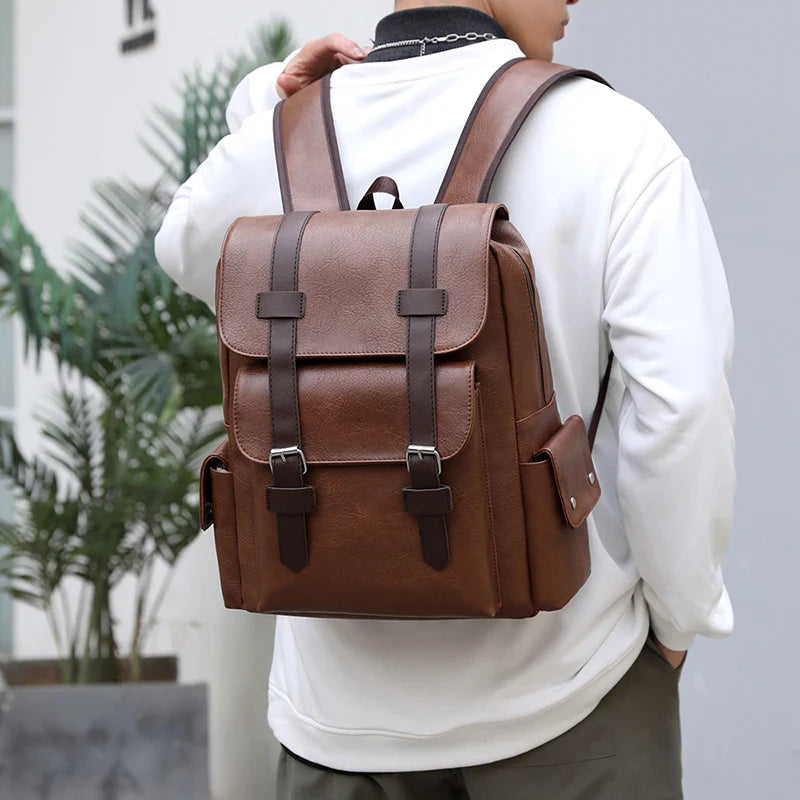 Leather Backpack for Men - Der Monarch Vintage