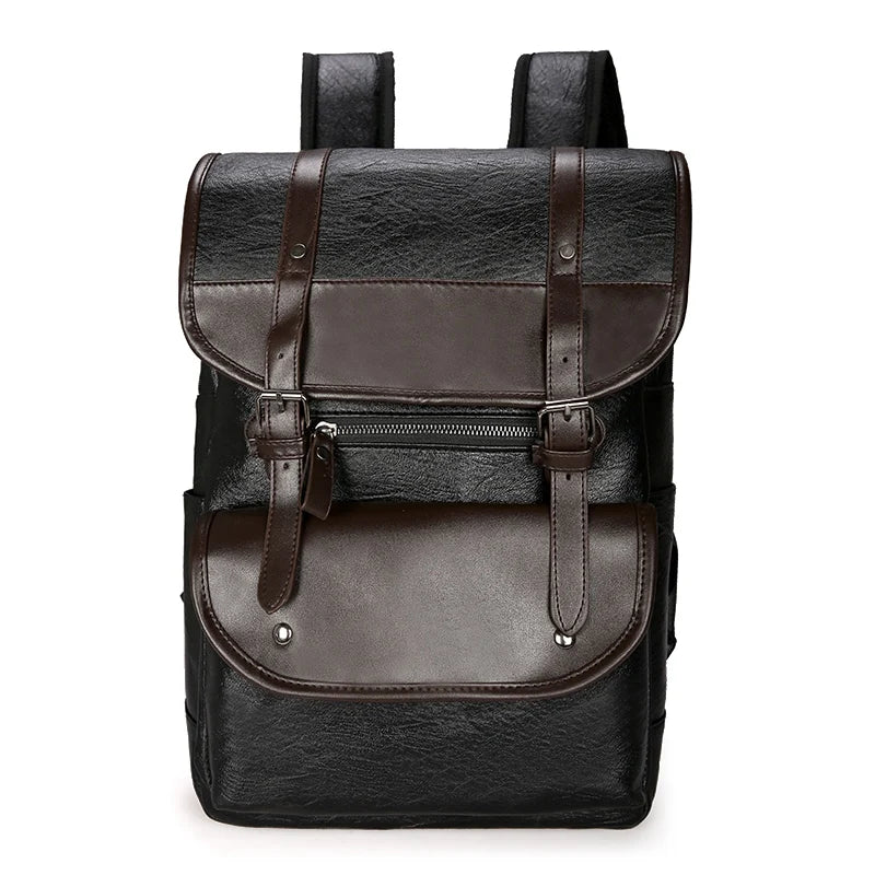 Retro Leather Backpack for Men - Der Monarch Retro Legacy I