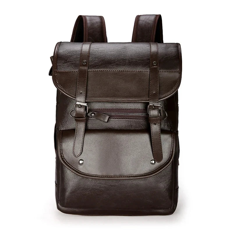 Retro Leather Backpack for Men - Der Monarch Retro Legacy I